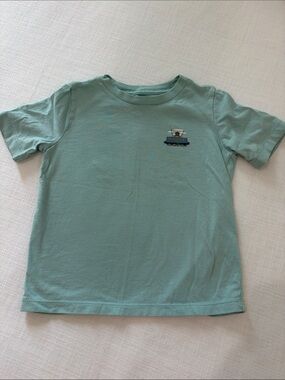 Vineyard Vines Boys Light Teal Short Sleeve Graphic Tee
